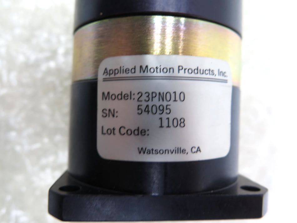 Applied Motion Products 23PN010 GearHead Nema 23 Planetary - Advance Operations