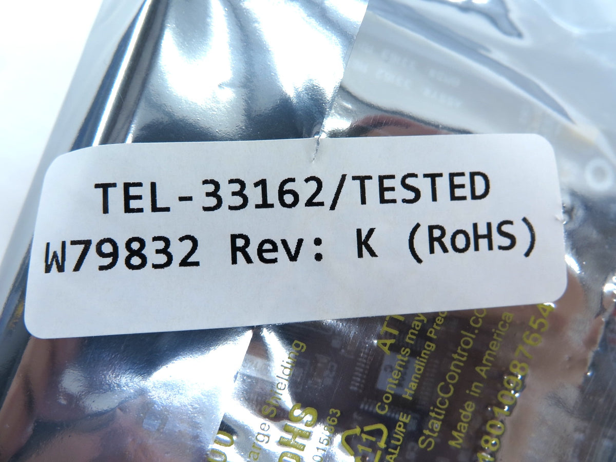 Telesis 33162 Circuit Board Rev. K With battery NEW SEALED - Advance Operations