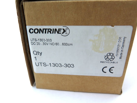 Contrinex UTS-1303-303 Ultrasonic Sensor - Advance Operations
