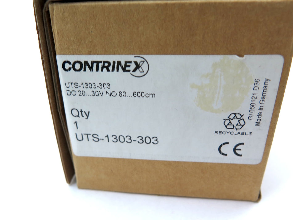 Contrinex UTS-1303-303 Ultrasonic Sensor - Advance Operations
