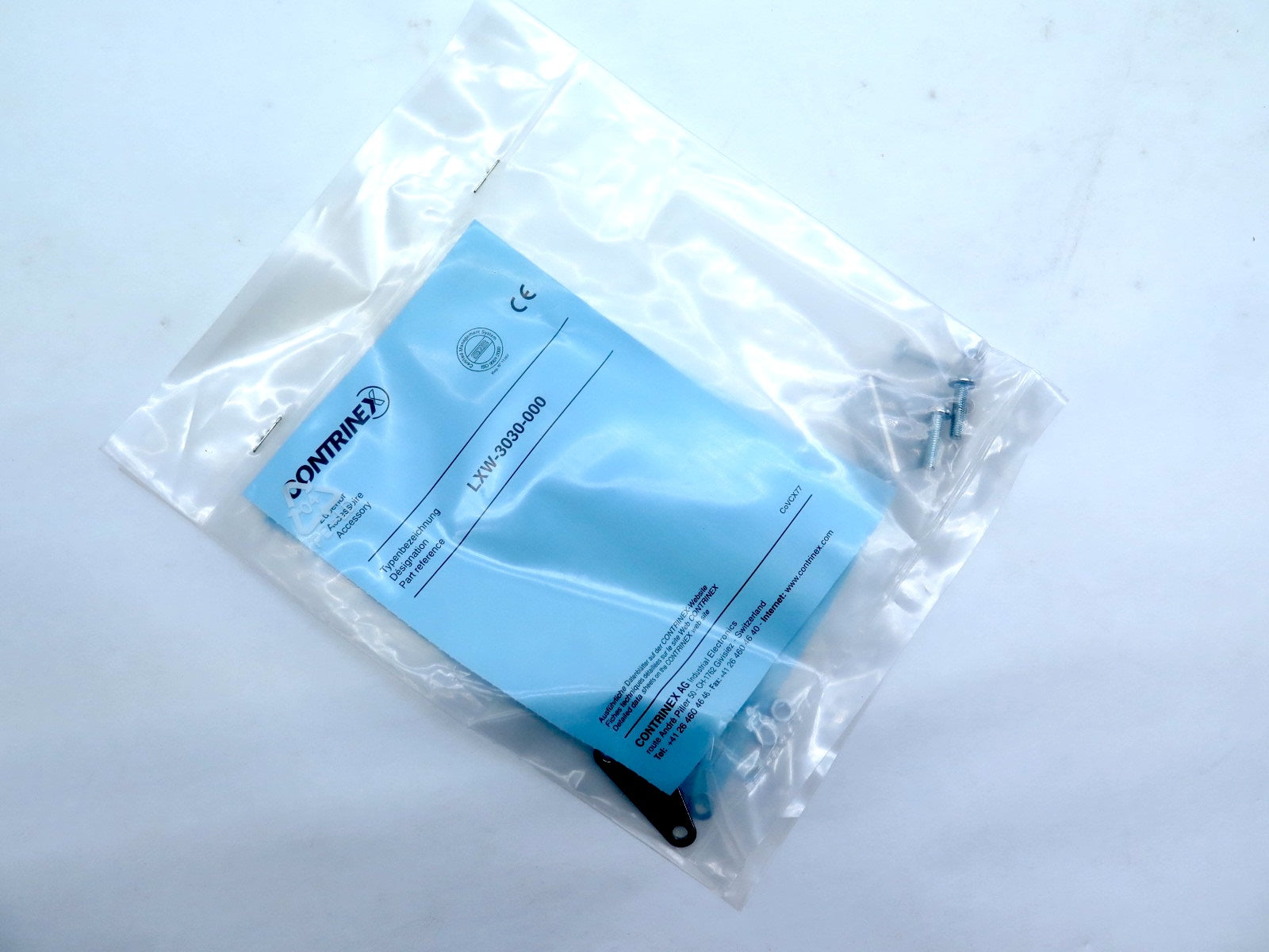 Contrinex LXW-3030-000 Mounting Brackets 304 Stainless FACTORY SEALED LOT 2 - Advance Operations