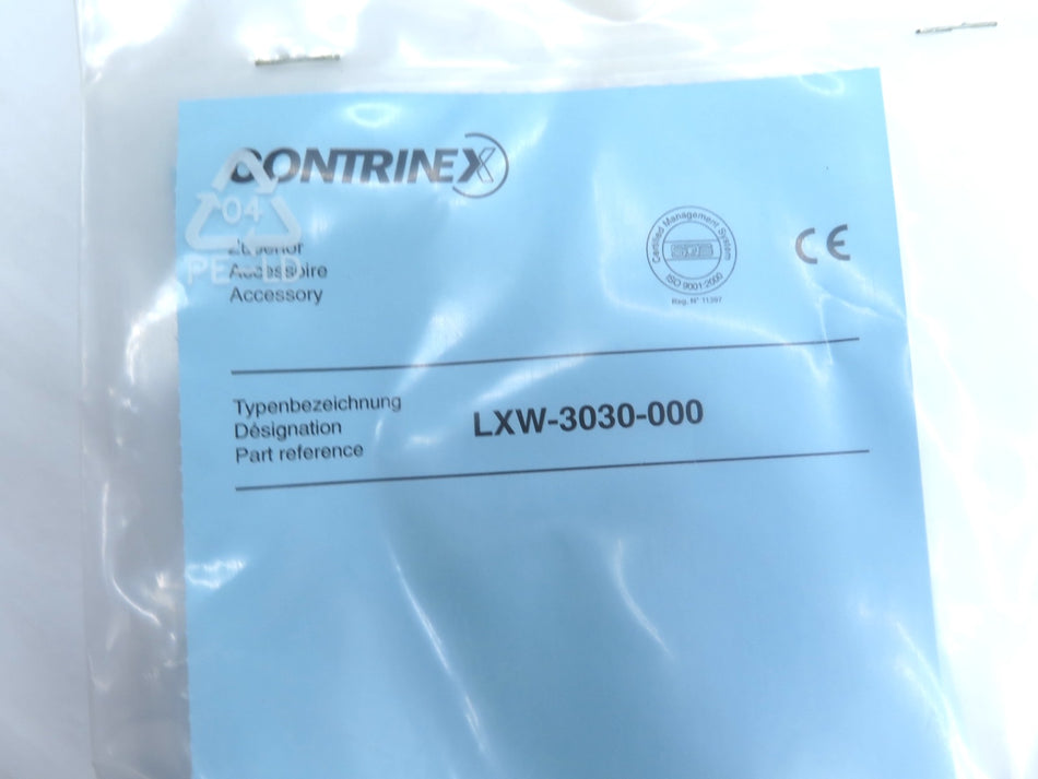 Contrinex LXW-3030-000 Mounting Brackets 304 Stainless FACTORY SEALED LOT 2 - Advance Operations