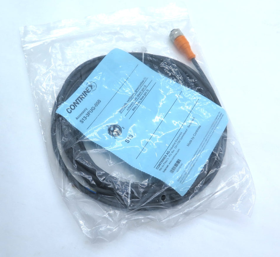Contrinex S13-3FUG-050 Automation Cable / Cordset - Advance Operations