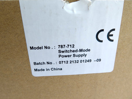 Wago 787-712 Switched Mode Power Supply 110-240Vac to 24Vdc - Advance Operations