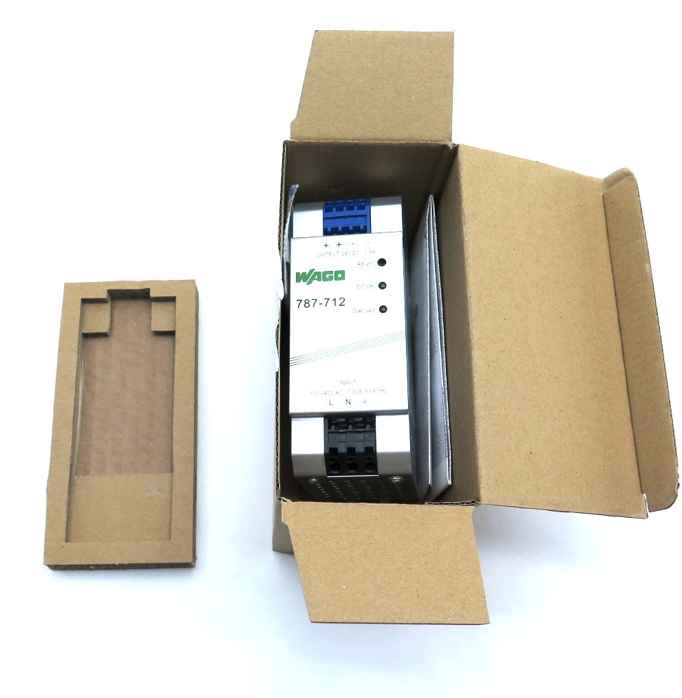 Wago 787-712 Switched Mode Power Supply 110-240Vac to 24Vdc - Advance Operations