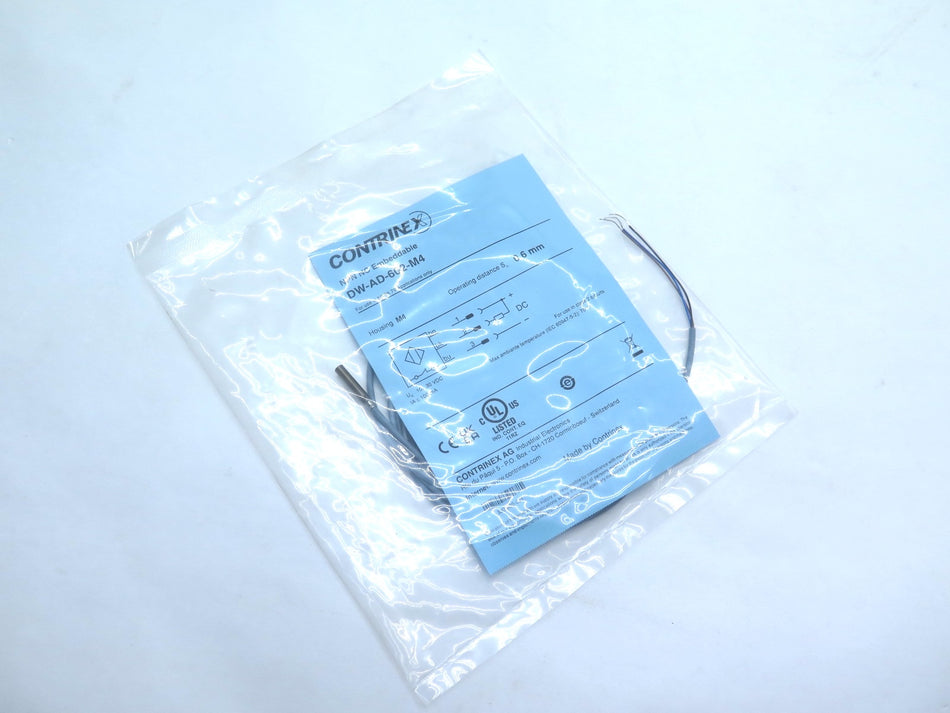Contrinex DW-AD-602-M4 Miniature Inductive Sensor - Advance Operations
