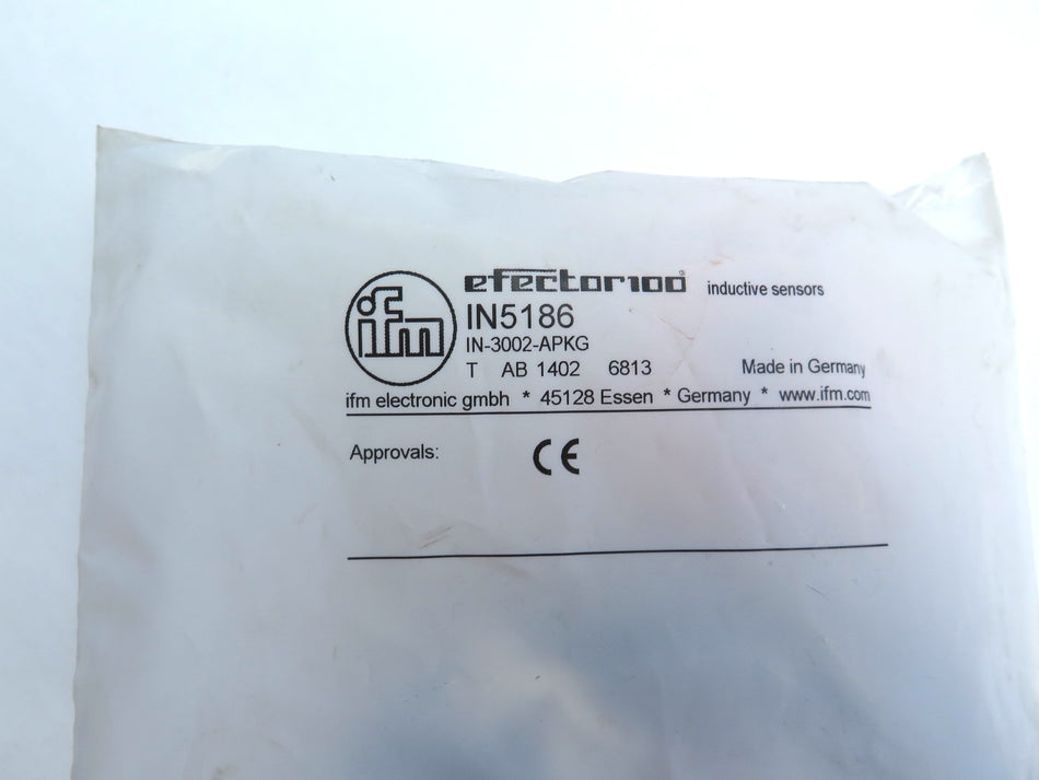 IFM Efector IN5186 / IN-3002-APKG Proximity Switch - Advance Operations