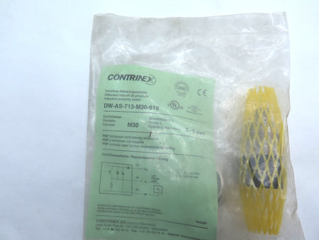 Contrinex DW-AS-713-M30-618 Stainless Inductive Sensor - Advance Operations