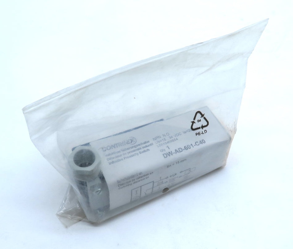 Contrinex DW-AD-601-C40 Inductive Sensor - Advance Operations