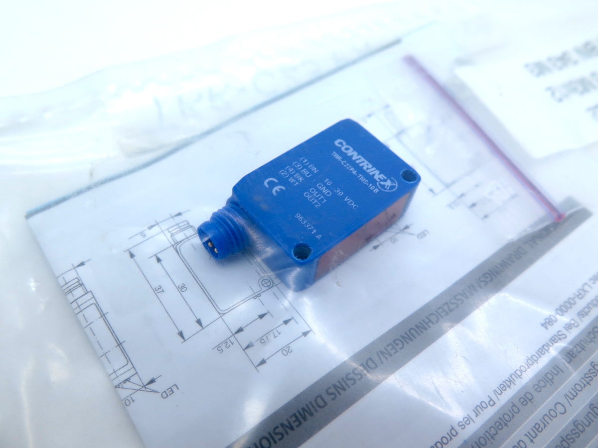 Contrinex TRR-C23PA-TMS-10B Transparent Object Sensor - Advance Operations