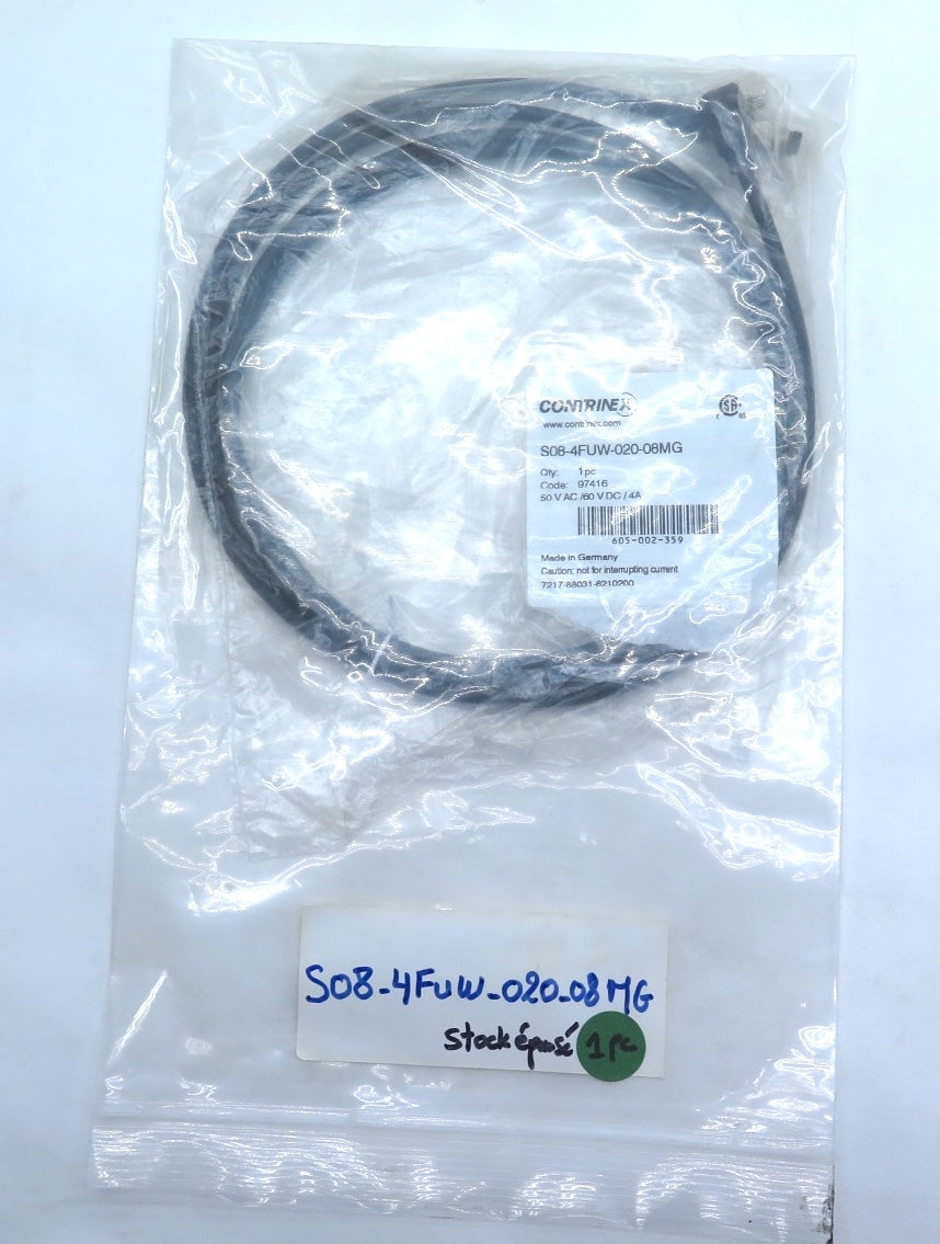 Contrinex S08-4FUW-020-08MG Cable / Cordset - Advance Operations