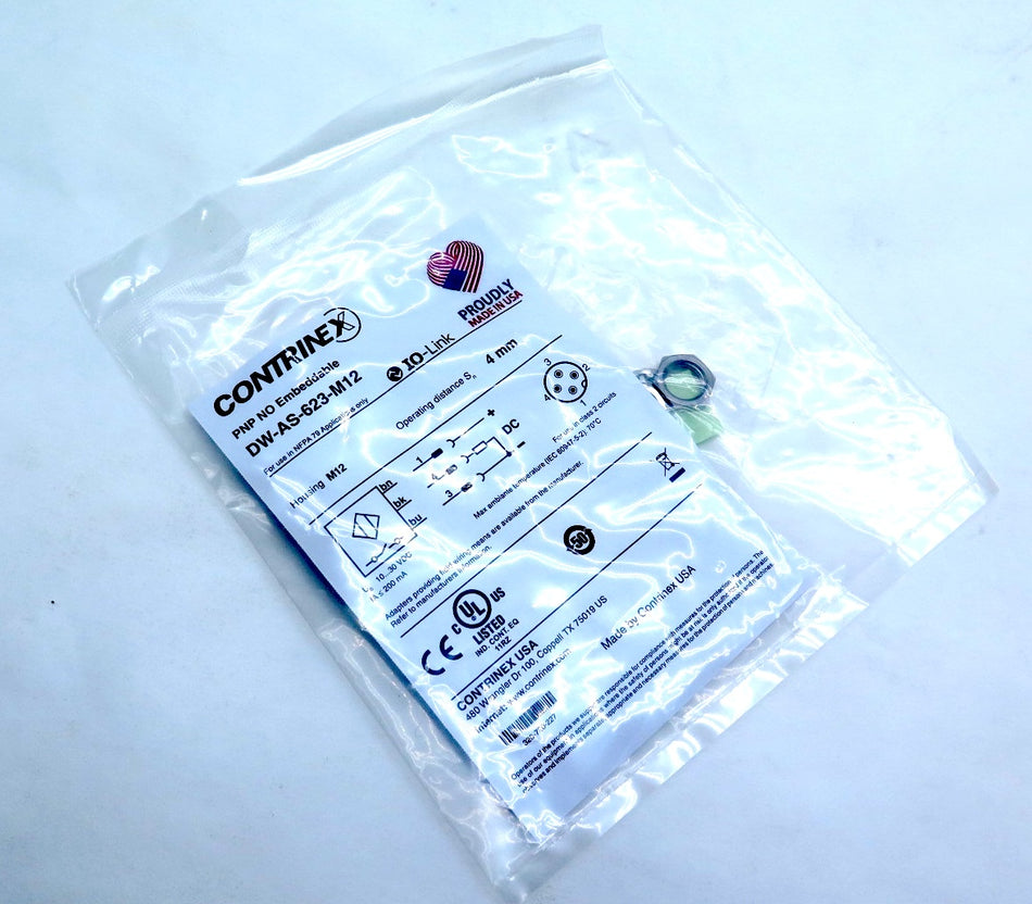 Contrinex DW-AS-623-M12 Inductive Proximity Sensor - Advance Operations