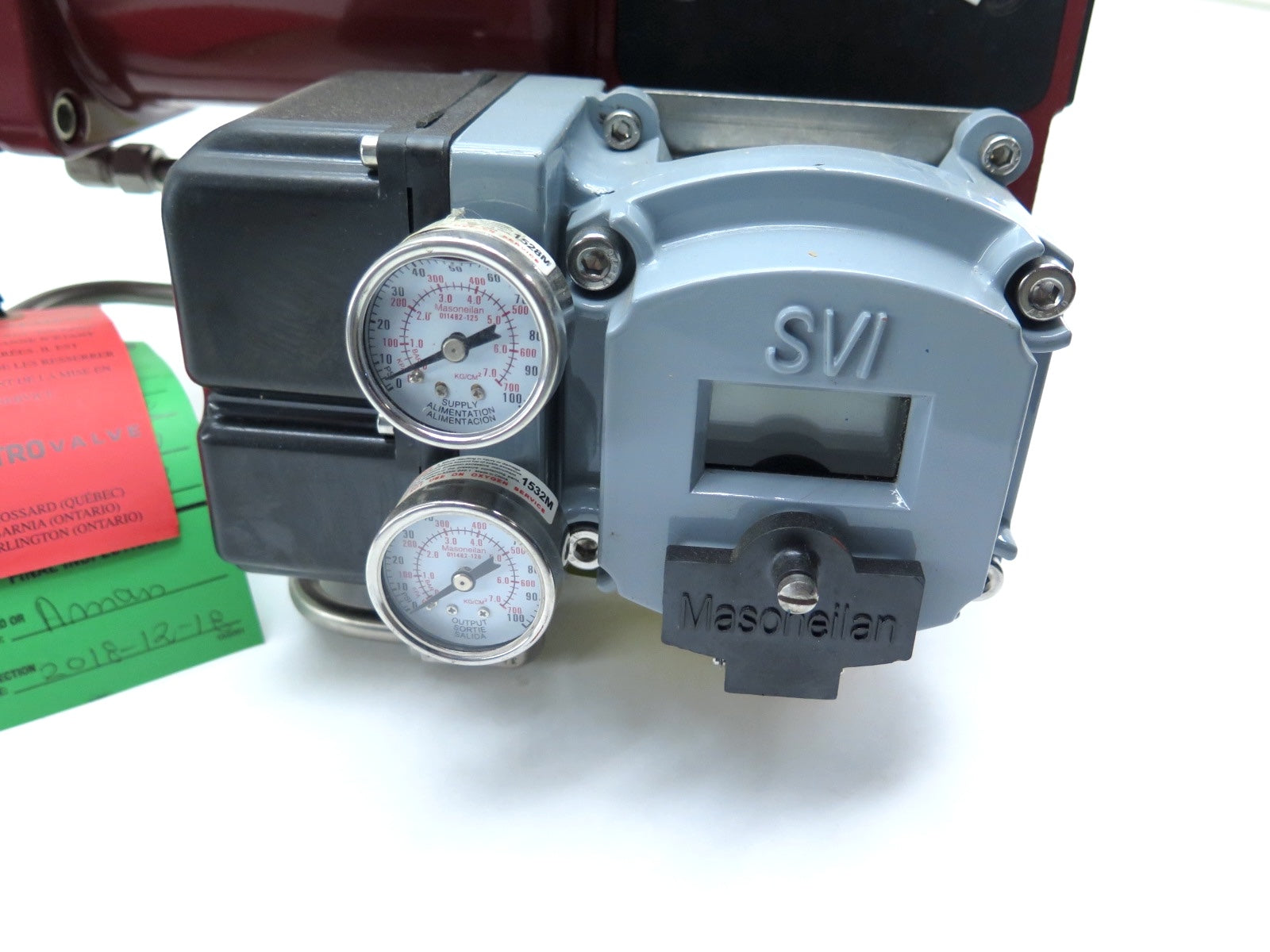 Masoneilan 094-2194 Camflex II & Masoneilan SVI I Actuator &  2" Valve - Advance Operations