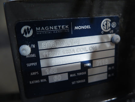 Magnetek 12SA-0460-MA-SE148A Brake Assembly 184A - Advance Operations