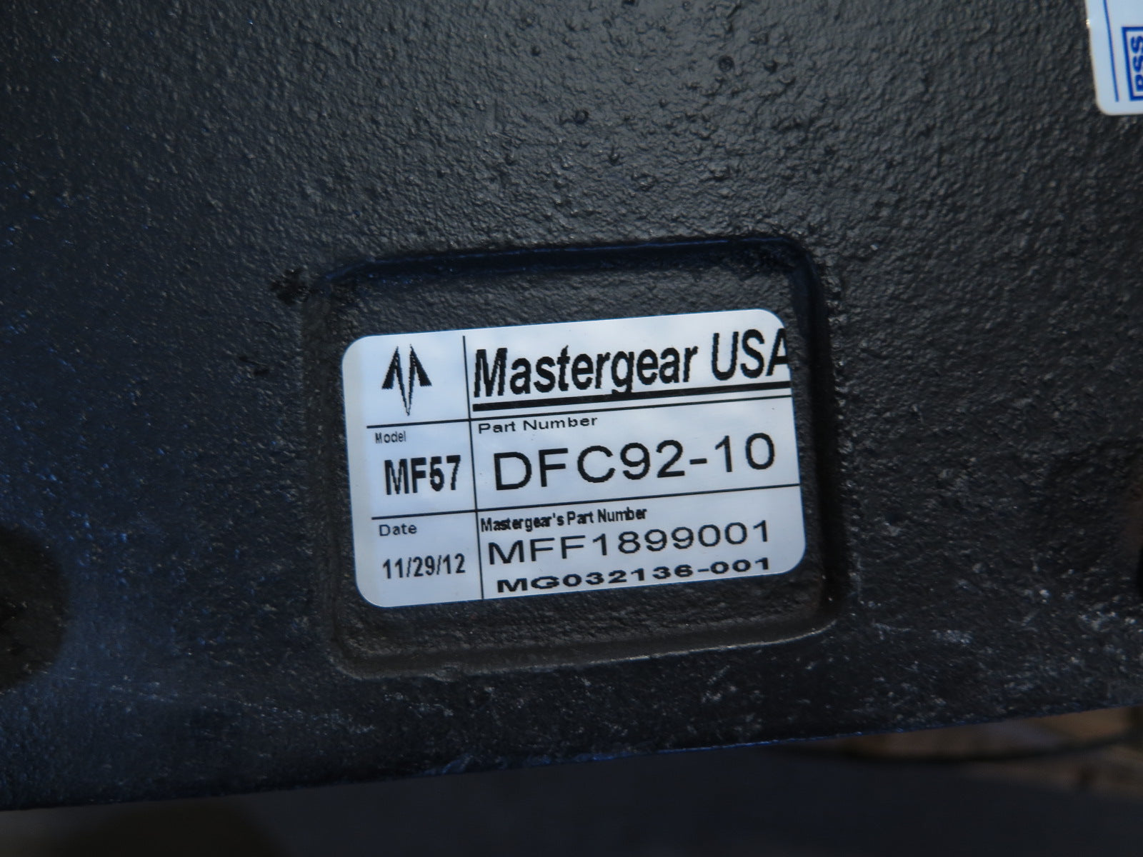 RCS / Electripowr MAR1600-70MT Actuator & Mastergear DFC92-10 KIT - Advance Operations