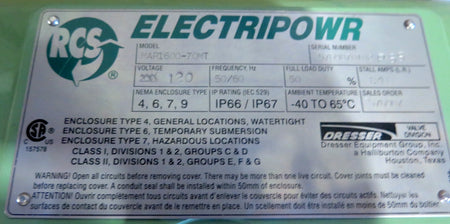 RCS / Electripowr MAR1600-70MT Actuator & Mastergear DFC92-10 KIT - Advance Operations