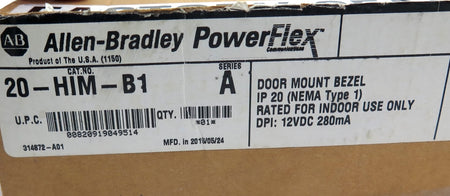 Allen-Bradley 20-HIM-B1 Ser.A Door Mount Bezel - Advance Operations