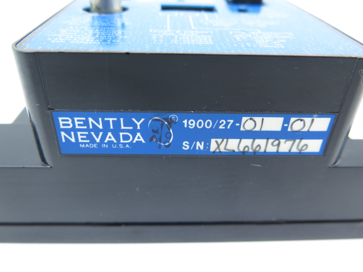 Bently Nevada 1900/27 Vibration Monitor 1900/27-01-01 - Advance Operations