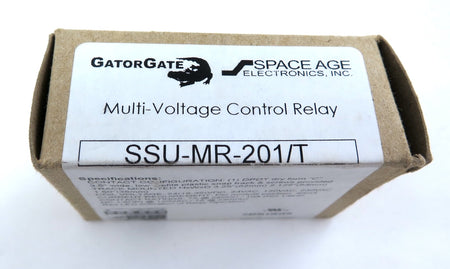 GatorGate SSU-MR-201/T Multi-Voltage Control Relay - Advance Operations