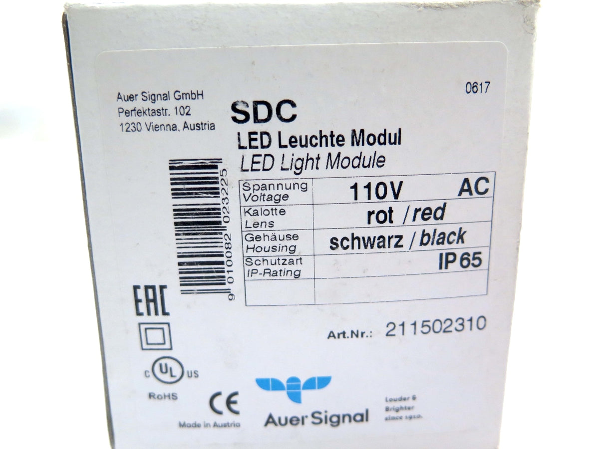 Auer Signal 211502310 Red Light Module LED - Advance Operations