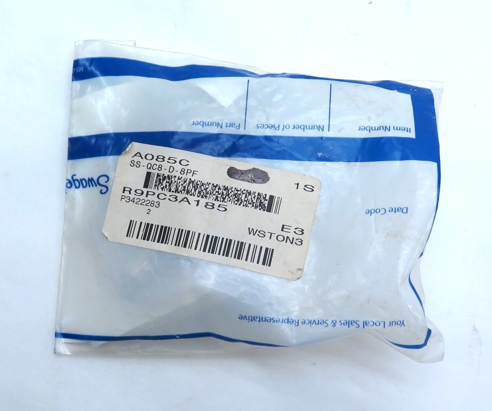 Swagelok SS-QC8-D-8PF Quick Connect Stem Valve 1/2 - Advance Operations