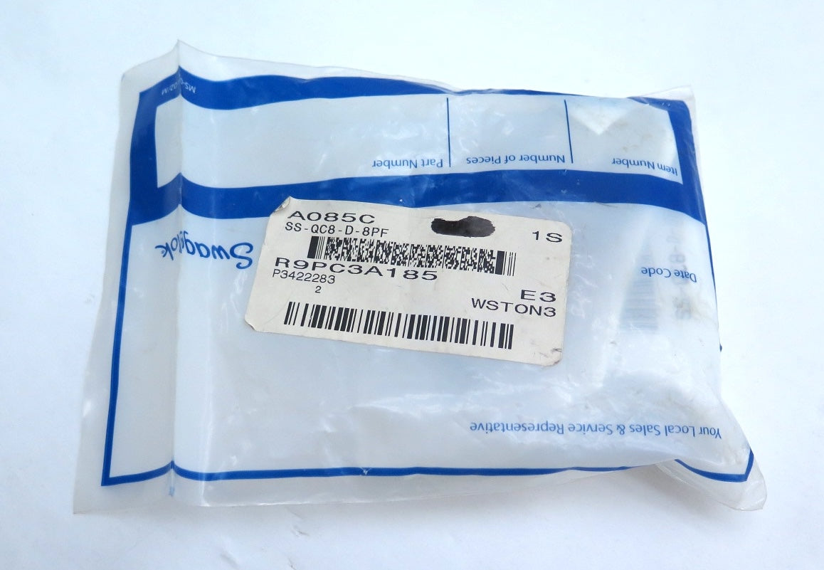 Swagelok SS-QC8-D-8PF Quick Connect Stem Valve 1/2 - Advance Operations