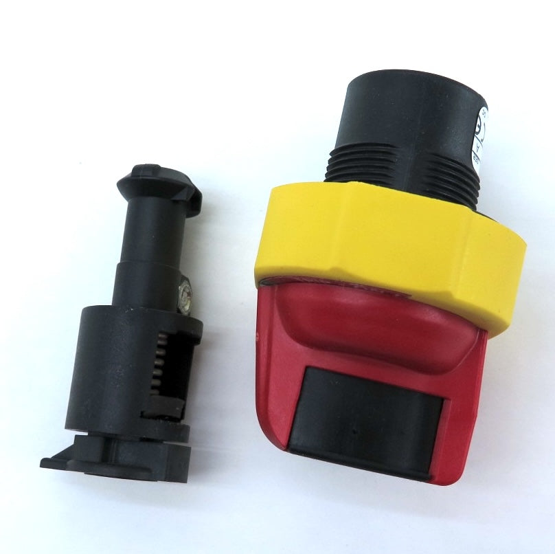 Sprecher + Schuh KT7-SY Operating Handle Red/Yellow - Advance Operations