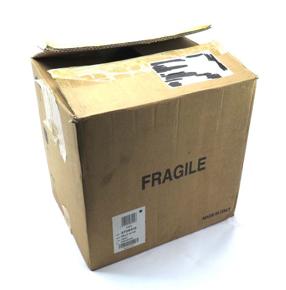 Riello 40 F20 / 3726512 Oil Burner Less Tube Old Style Shutter NEW IN BOX - Advance Operations