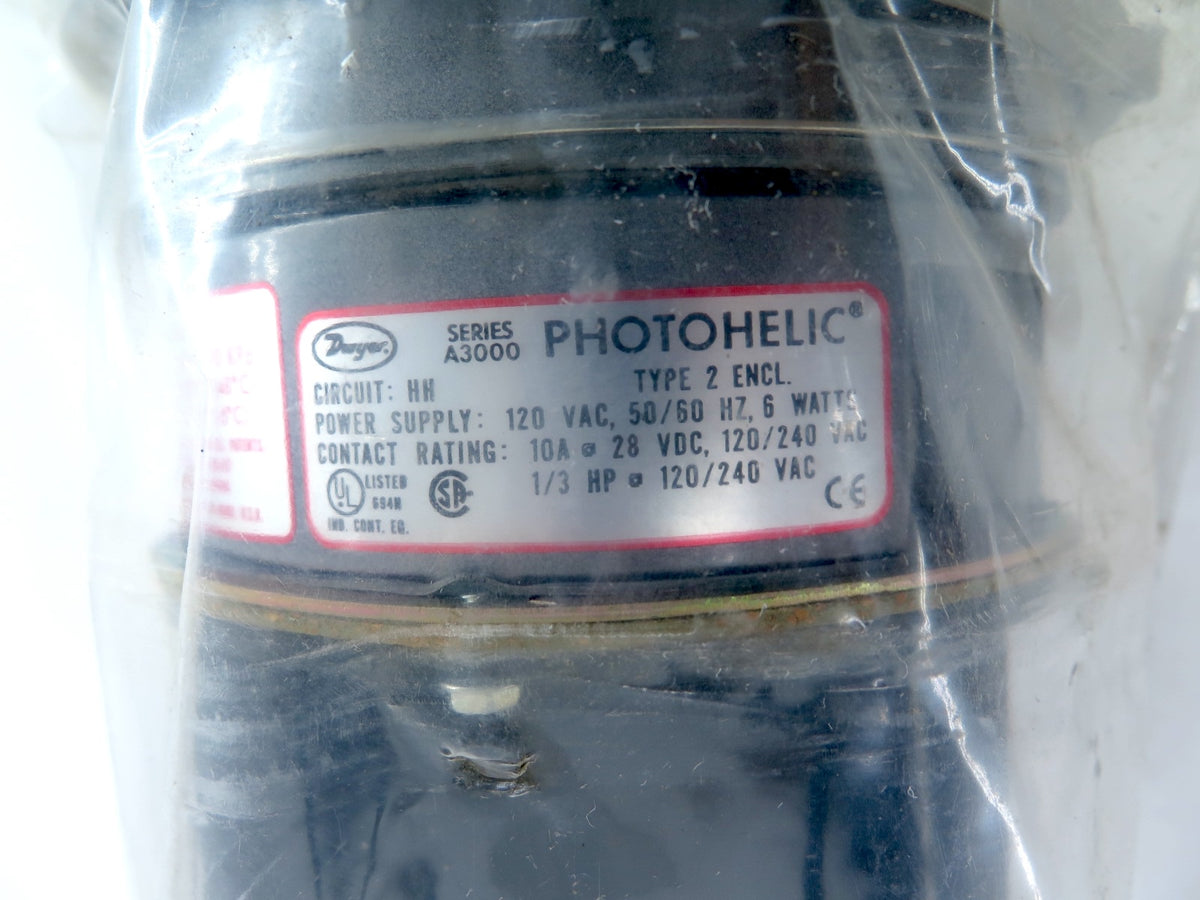 Dwyer Photohelic A3000 Pressure Gauge / Switch 120Vac 6W - Advance Operations