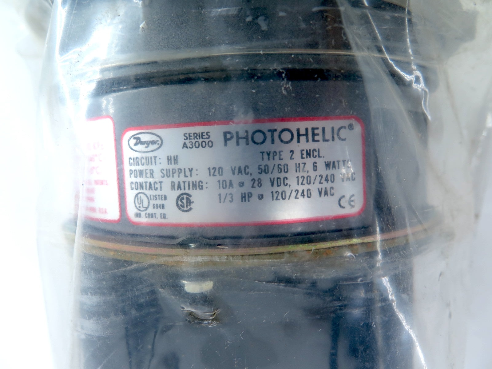 Dwyer Photohelic A3000 Pressure Gauge / Switch 120Vac 6W - Advance Operations