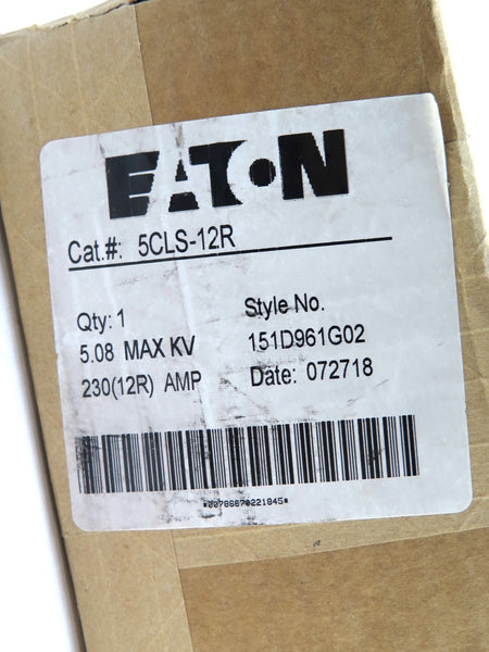 Eaton 5CLS-12R Single Barrel Fuse 4.8kV 230A - Advance Operations