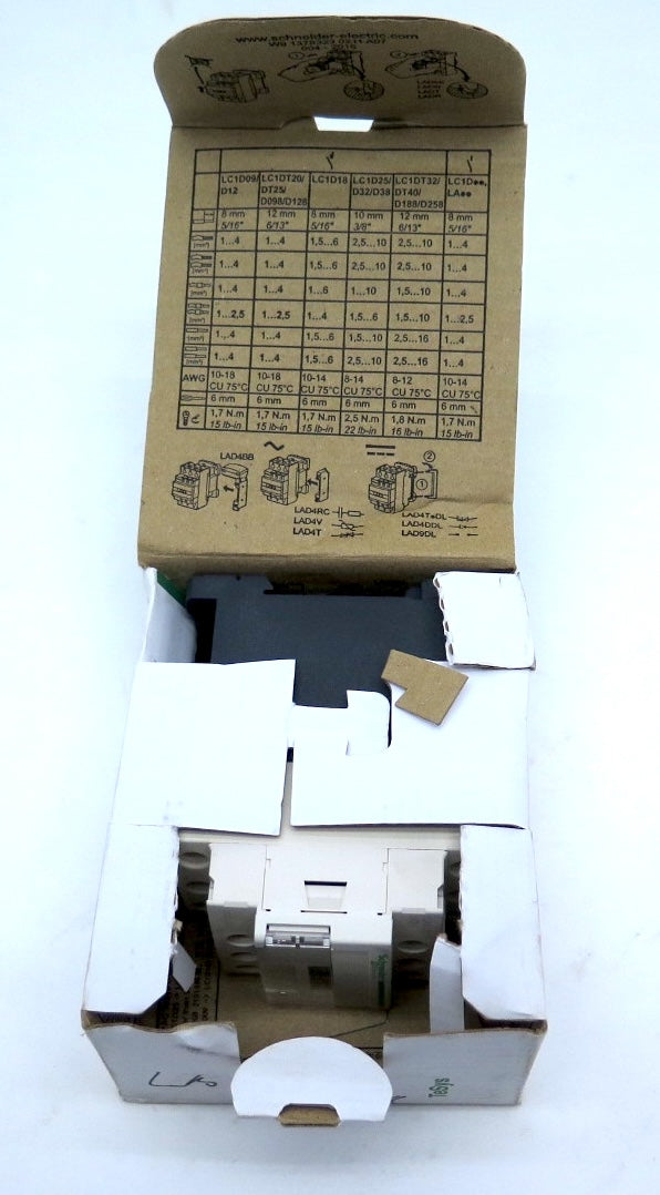 Schneider CAD32UD Control Relay - Advance Operations