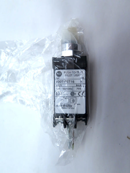 Allen-Bradley 800T-PST16W Pilot Light Small Type 13 - Advance Operations