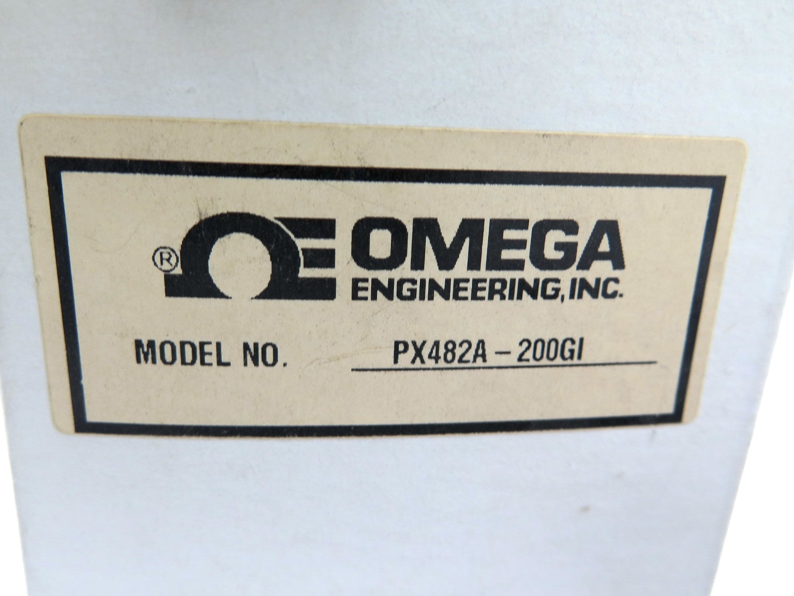 Omega PX482A-200GI Pressure Transmitter - Advance Operations