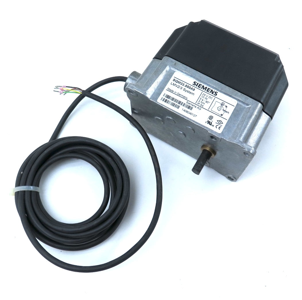 Siemens SQM33.550A9 Actuator Servo USED BUT IN MINT CONDITION - Advance Operations