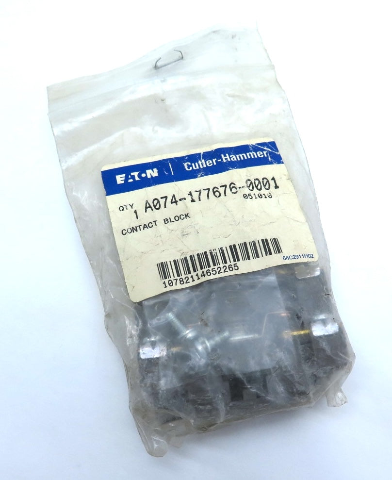Eaton Cutler Hammer A074-177676-0001 Contact Block 1NO/1NC - Advance Operations