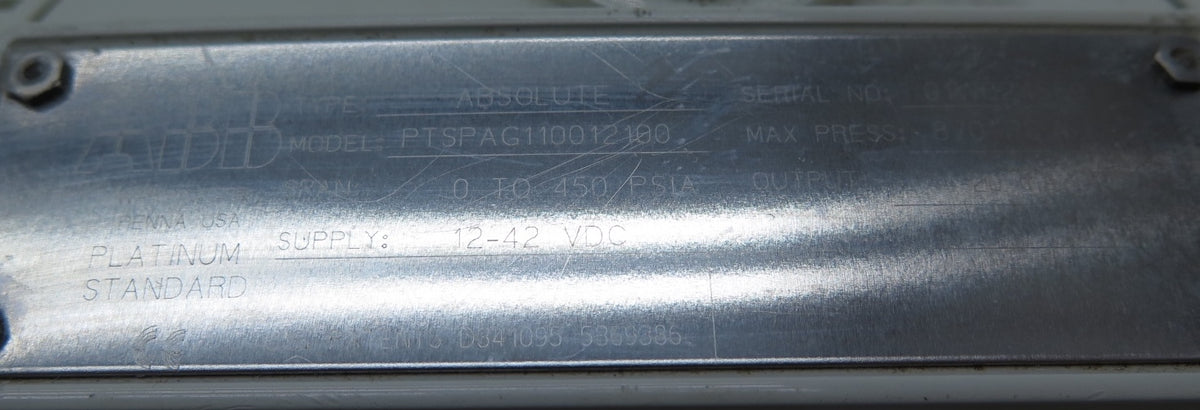 ABB Bailey Absolute Transmitter PTSPAG110012100 - Advance Operations