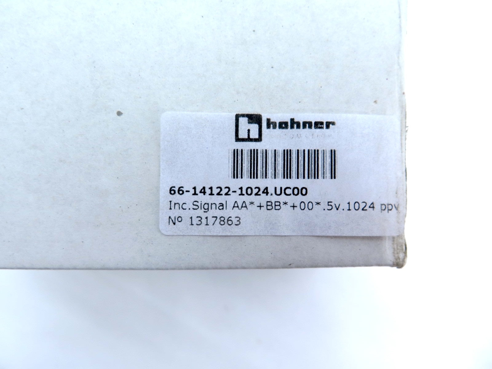 Hohner 66-14122-1024.UC00 Thread Shaft Incremental Encoder FACTORY SEAL - Advance Operations