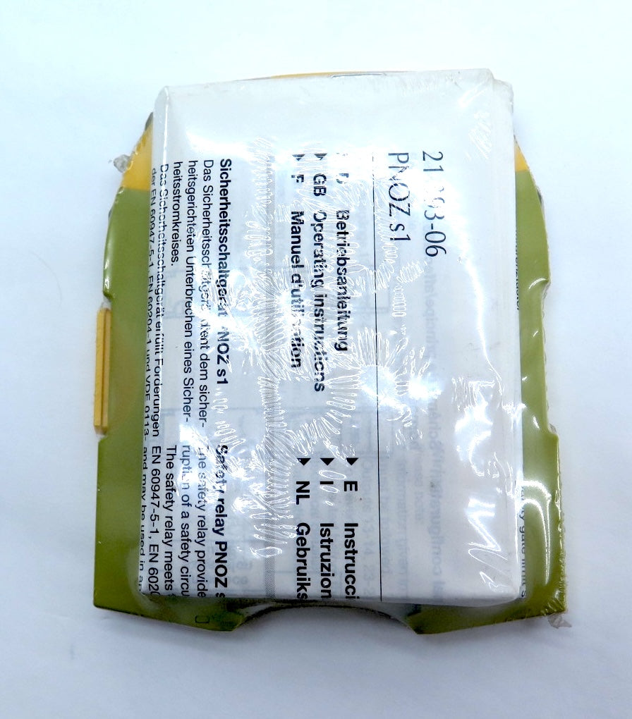 Pilz 750101 Safety Relay PNOZ S1 24Vdc 2n/o - Advance Operations