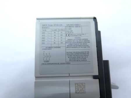 ABB XT1NU3030AFF000 Circuit Breaker 3 Pole 30A - Advance Operations