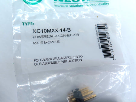 Neutrik NC10MXX-14-B Power&Data Connector - Advance Operations