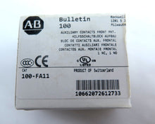 Load image into Gallery viewer, Allen-Bradley 100-FA11 Auxiliary Contact Front MNT. LOT OF 2 - Advance Operations
