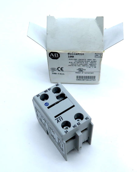 Allen-Bradley 100-FA11 Auxiliary Contact Front MNT. LOT OF 2 - Advance Operations