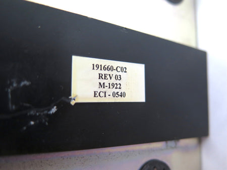 Allen-Bradley 191660-C02 Current Transformer Rev.03 - Advance Operations