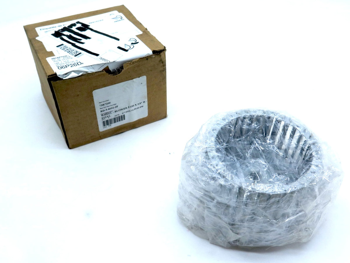 RedDOT RD-5-8092-0P Blower Wheel 5 OD x 3.87 W' - Advance Operations