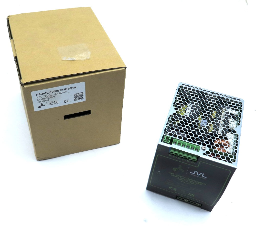 JVL PSU072-1000S2X4BBD1A Power Supply Switchmode 72VDC 864W - Advance Operations