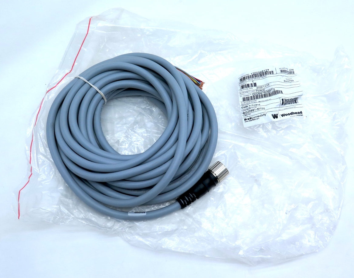 Molex / Woodhead BG20881-M100 1200948127 Cordset - Advance Operations