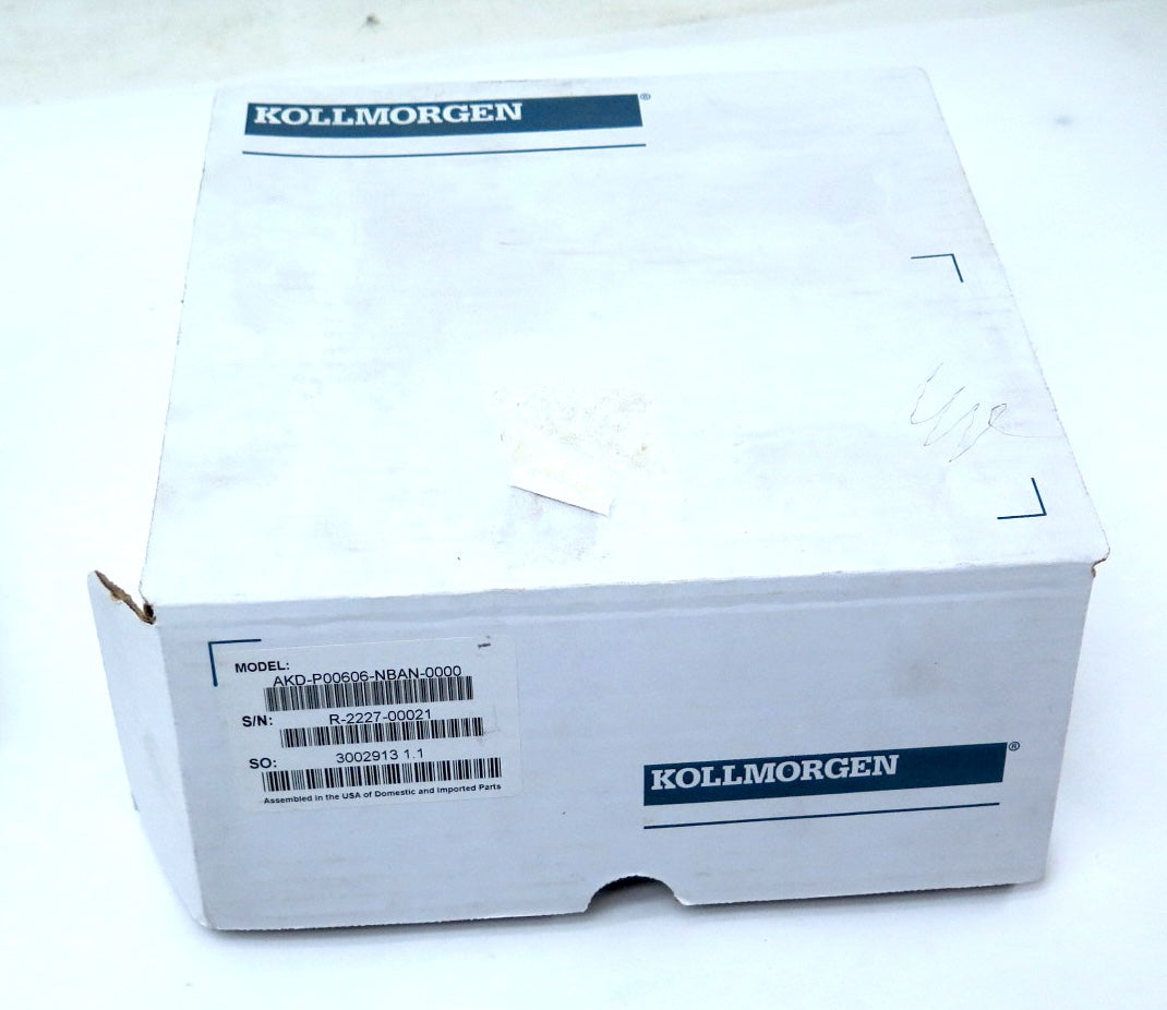 Kollmorgen AKD-P00606-NBAN-0000 Servo Drive 2.4KVA - Advance Operations