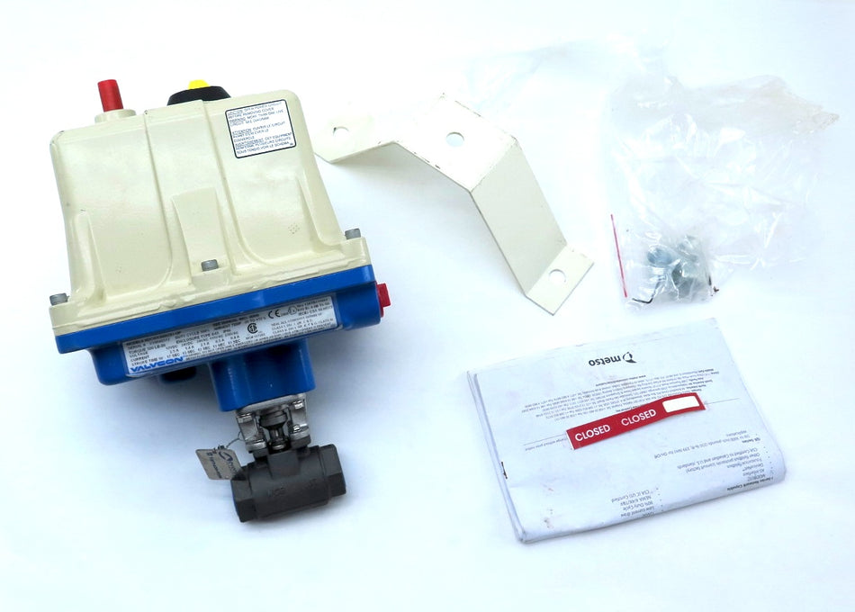 Valvcon ADCWX300U2I1-UP Electric Actuator & 1" Valve - Advance Operations