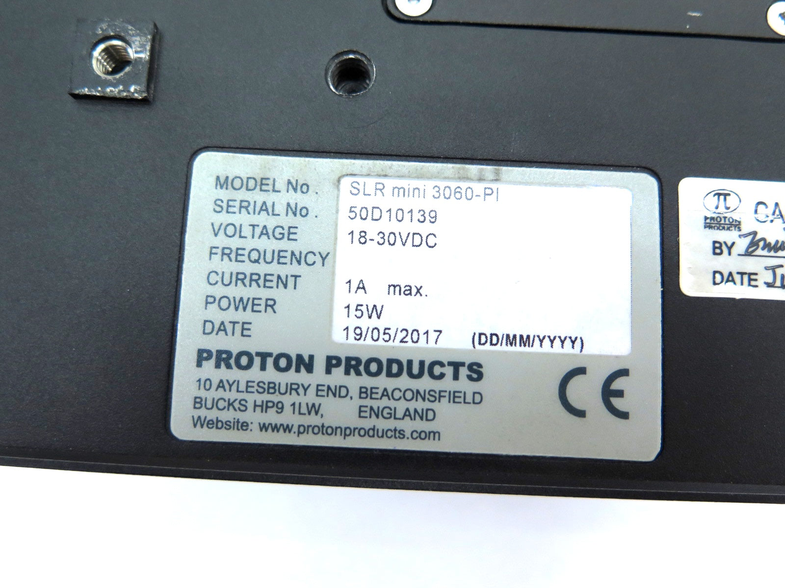 Proton SLR Mini 3060-PI Measurement & Process Laser Control - Advance Operations